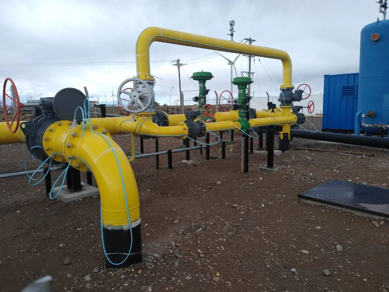 Tracing eléctrico sobre cañerías de gas